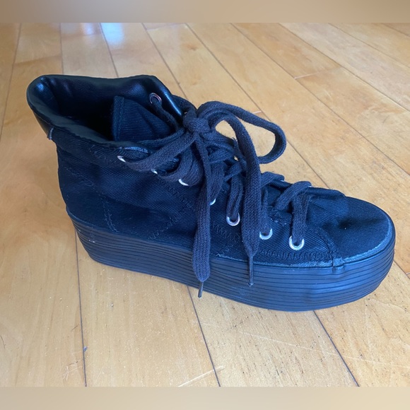 Platform sneakers hightop vintage - Picture 6 of 9